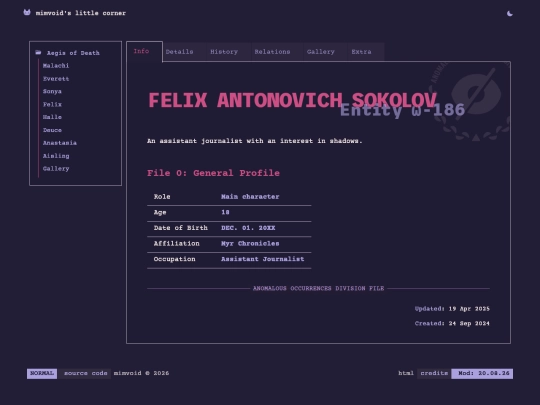 worlds/aegis-of-death/felix screenshot