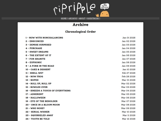 archive screenshot