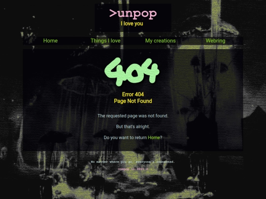 not_found screenshot