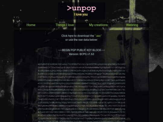 pgp screenshot