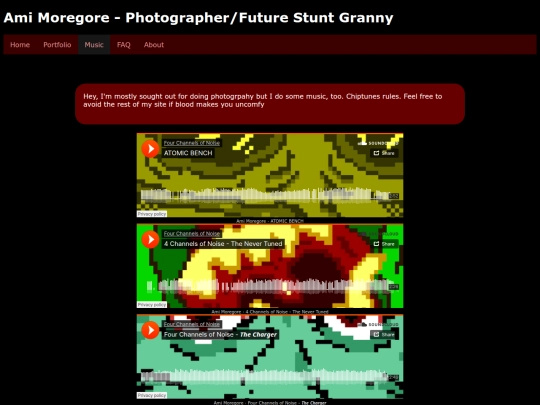 music screenshot