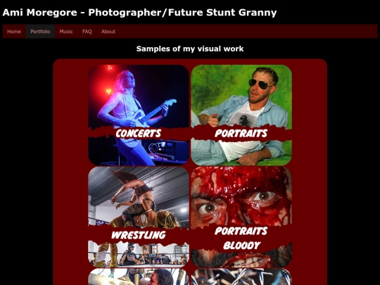 portfolio screenshot