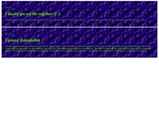 shout/shout screenshot