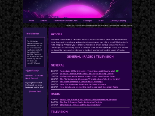 articles screenshot