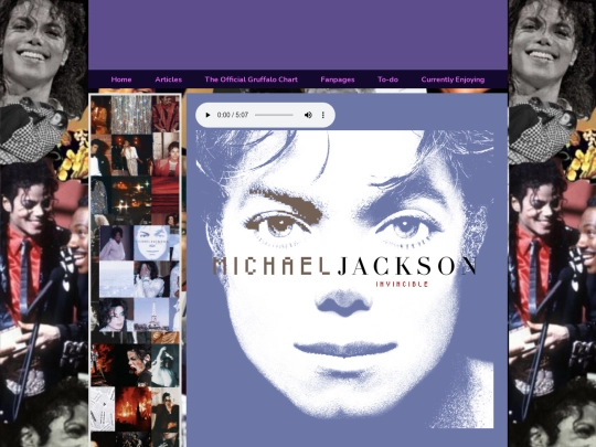 fanpages/michaeljackson screenshot
