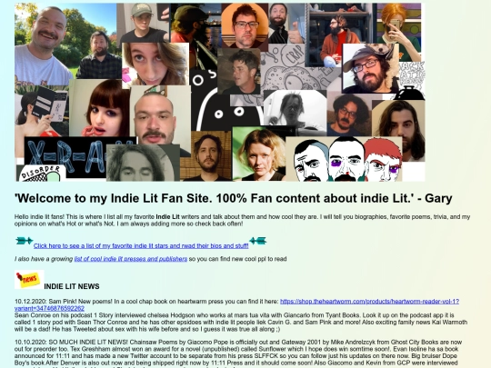 index screenshot