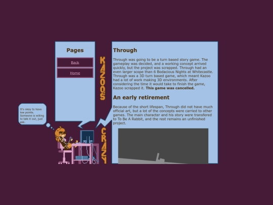 pages/games/through screenshot