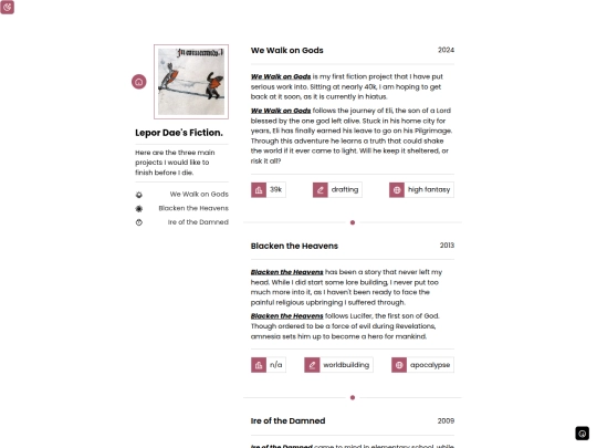leporsfiction screenshot