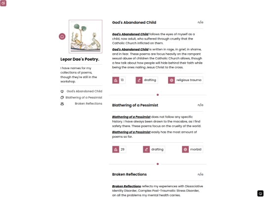leporspoetry screenshot