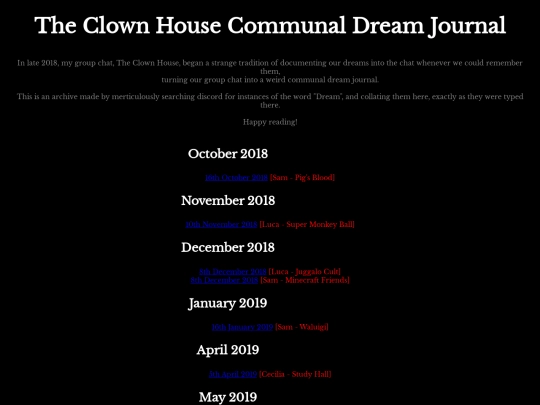 DreamJournal/DreamLanding screenshot