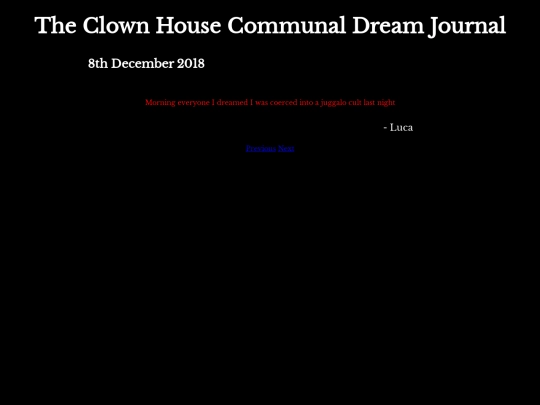 DreamJournal/Entry03 screenshot