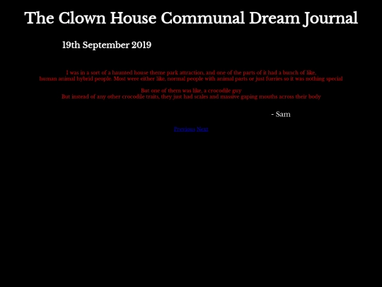 DreamJournal/Entry17 screenshot