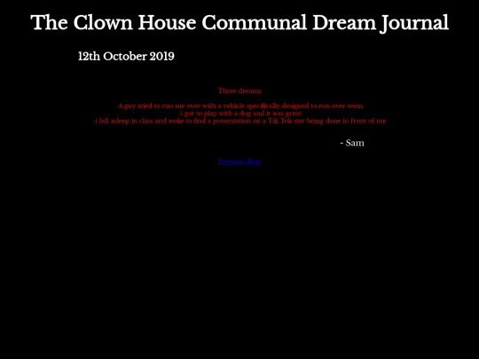 DreamJournal/Entry22 screenshot