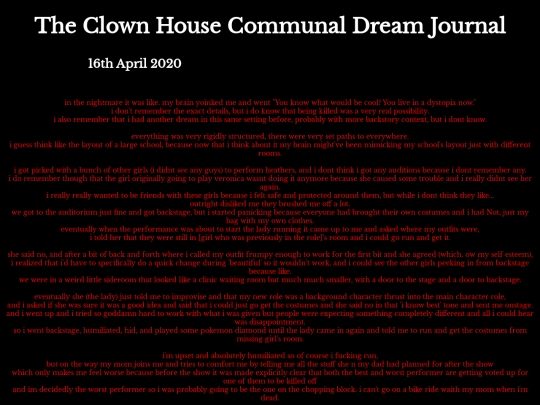 DreamJournal/Entry48 screenshot