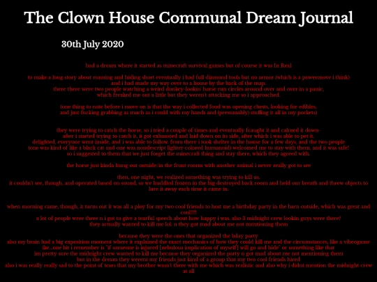 DreamJournal/Entry89 screenshot