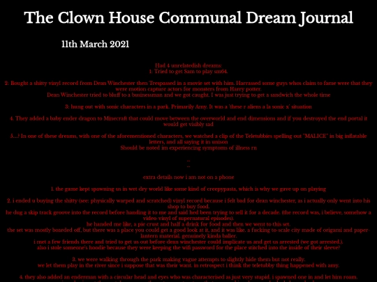 DreamJournal/POST100/Entry171 screenshot