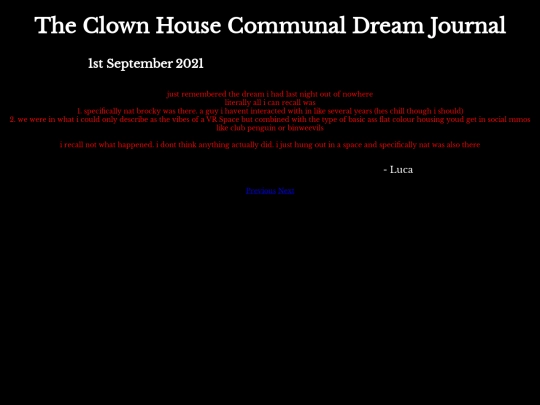 DreamJournal/POST100/Entry281 screenshot