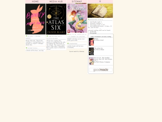 media/books screenshot