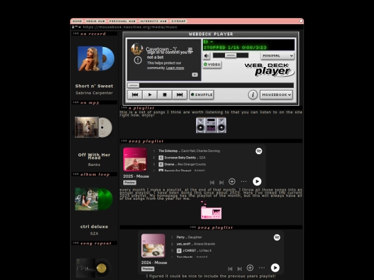 media/music screenshot