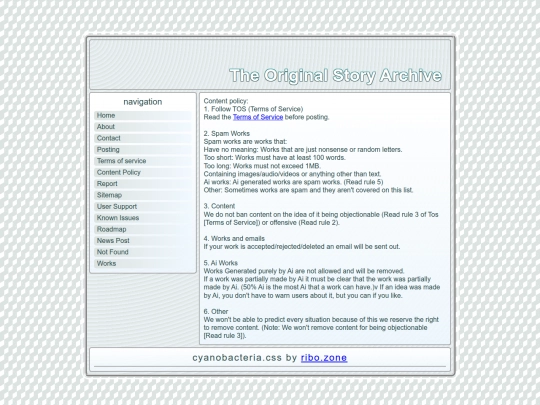 ContentPolicy screenshot