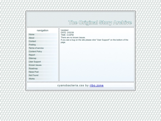 Knownissues screenshot