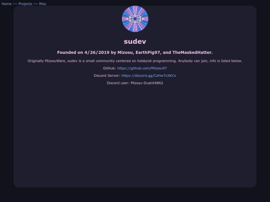 index screenshot