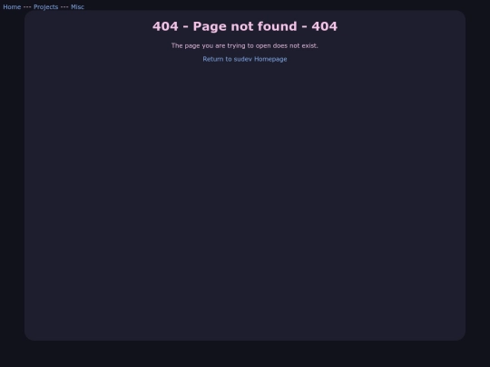 not_found screenshot
