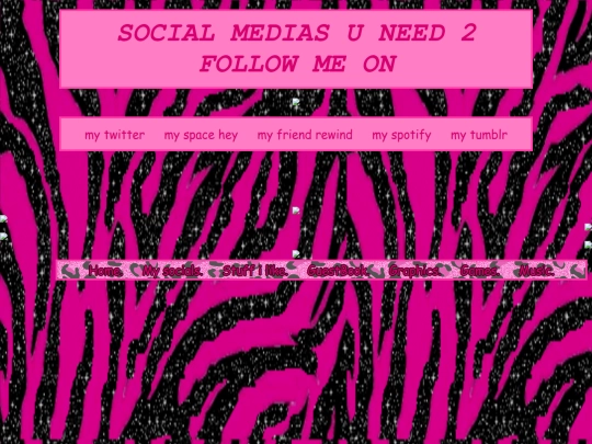 socials screenshot