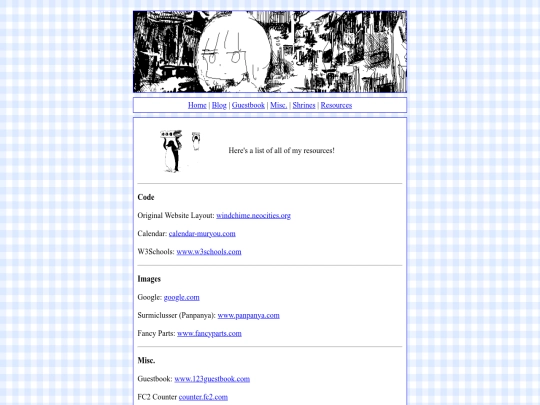 resources screenshot