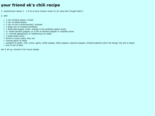 chili screenshot