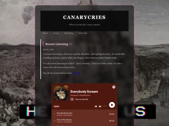 musicrecs screenshot