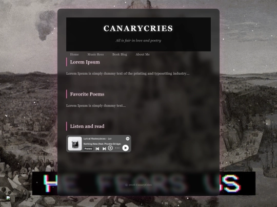 poetry screenshot