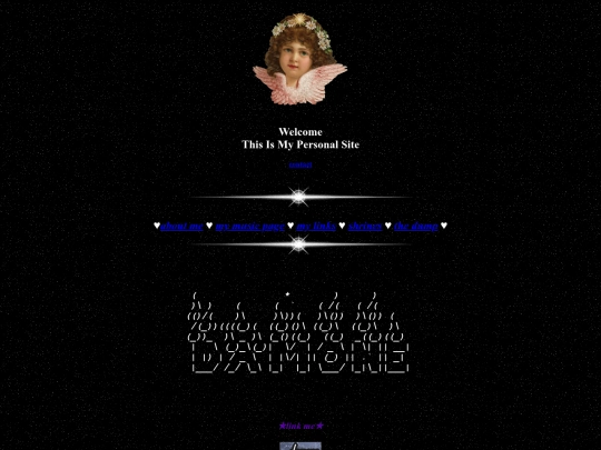 welcomepage screenshot