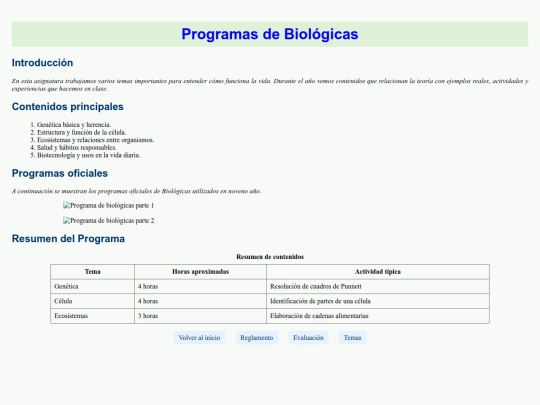 programas screenshot