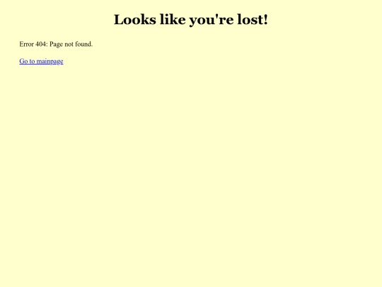 not_found screenshot