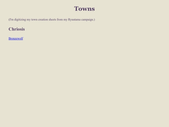 towns screenshot