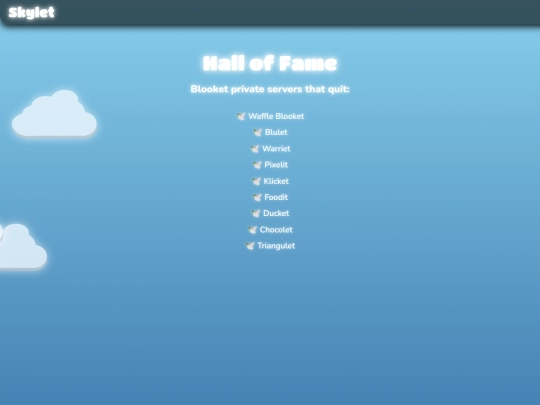 fame screenshot