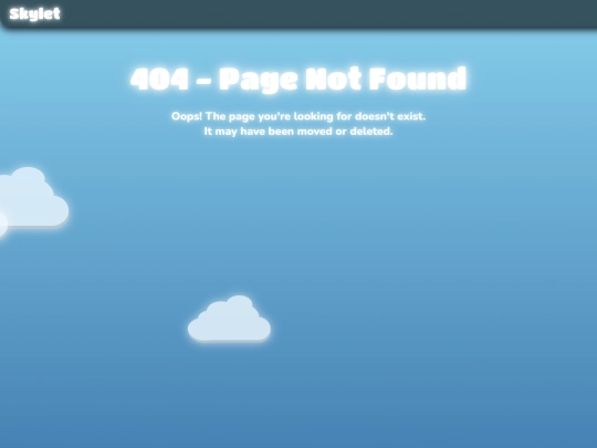 not_found screenshot