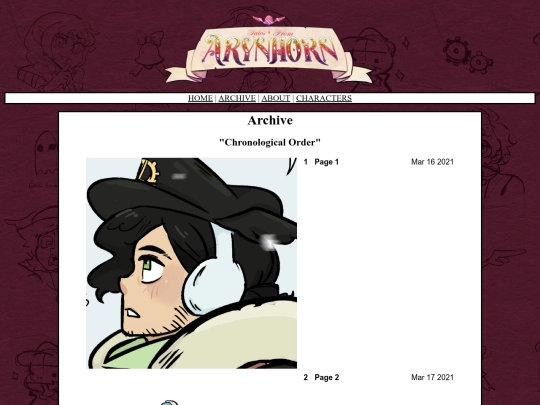 archive screenshot