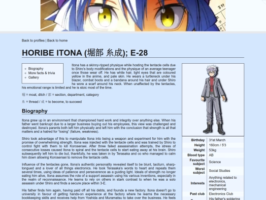 itonaprofile screenshot