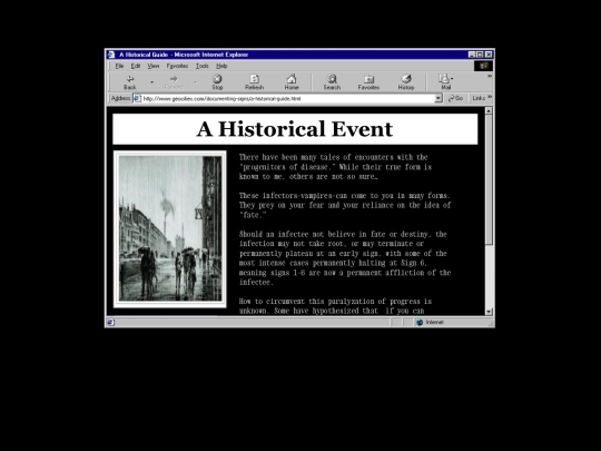 the_signs/inner_pages/A-Historical-Guide screenshot
