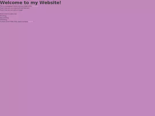 test screenshot