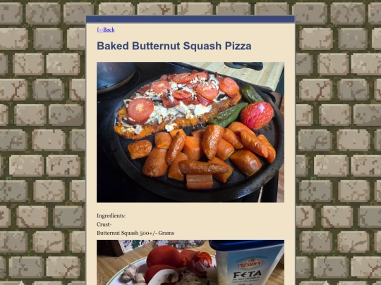 Recipes/BakedButterNutSquashPizza screenshot