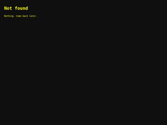 not_found screenshot