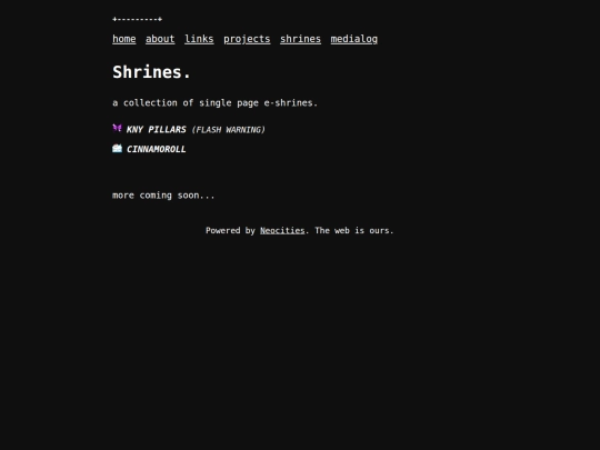 shrines screenshot