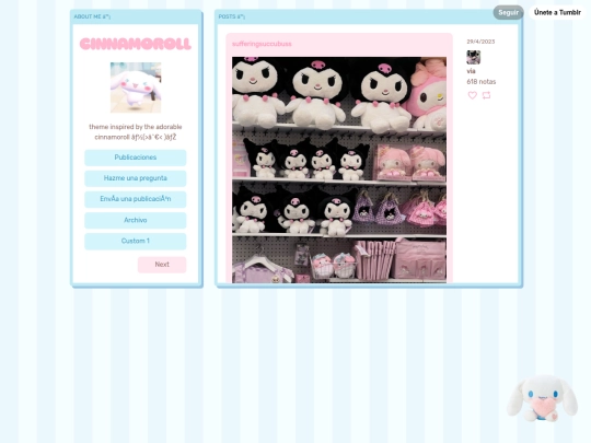 themes/cinnamoroll screenshot