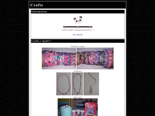 crafts screenshot