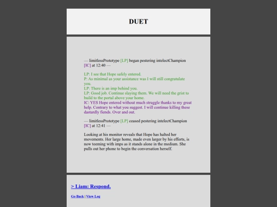 duet/DUET12 screenshot
