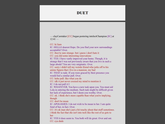 duet/DUET13 screenshot