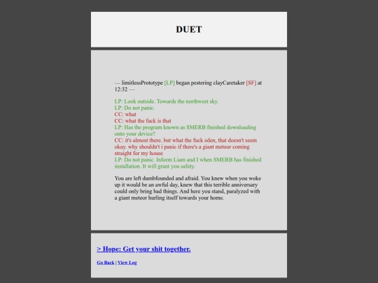 duet/DUET6 screenshot